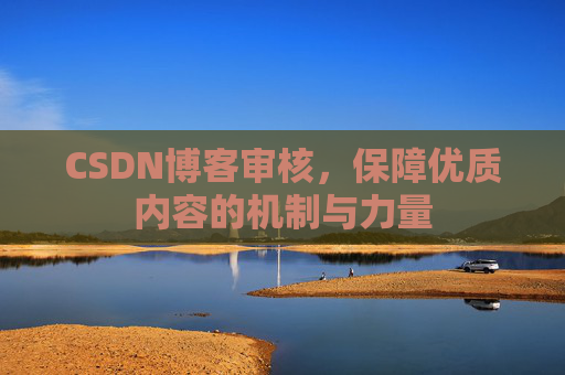 CSDN博客审核,保障优质内容的机制与力量